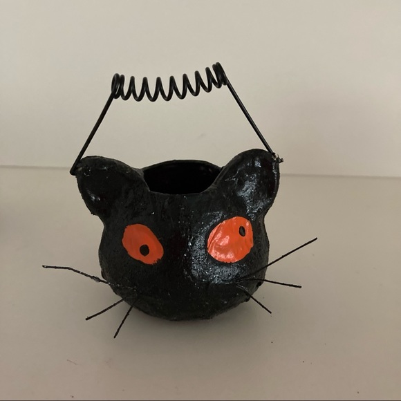 Mini Pumpkin Halloween Holiday Decor Set Of 3 Mini Jack O’ Lanterns - Picture 6 of 13